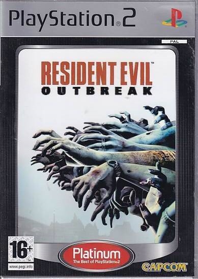 Resident Evil Outbreak Platinum - PS2 (Genbrug)